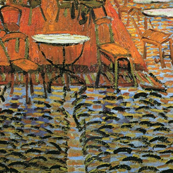 New sealed Eurographics 1000pcs Adult Puzzle -Café Terrace at Night by Van Gogh - Picture 7 of 15